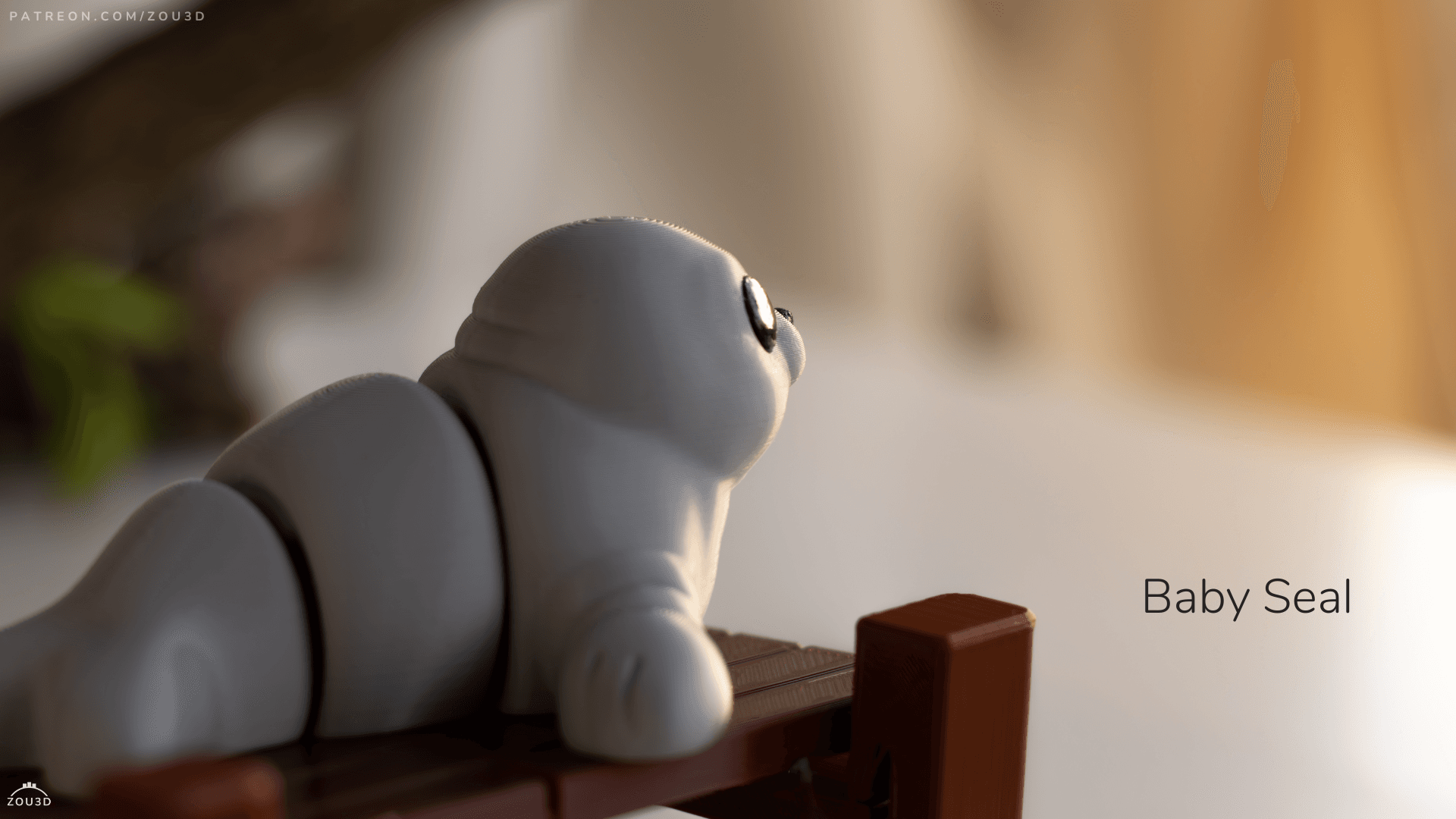 3D-gedrucktes Dock-Modell in Holzoptik 7